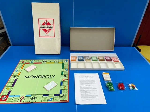 Monopoly , Miro compagnie, licence PARKER BROTHERS ,1961 jeu ancien
