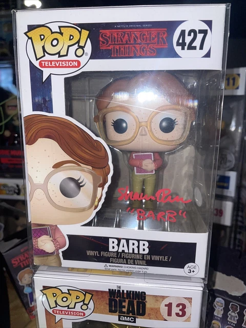 Funko POP! Television Stranger Things BARB #427 W/ Protector Autograph JSA 2016