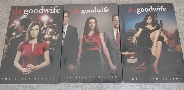 THE GOOD WIFE DVD Set - Staffeln 1-3 (erste zweite dritte) TV-Serie