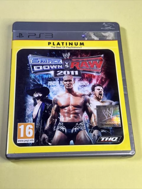 Wwe Smackdown Vs Raw 2011 Ps3 Sony Playstation 3 Gioco Versione Italiana