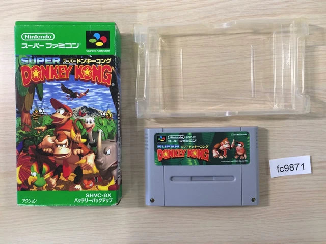 Donkey Kong Country Super Famicom Snes Japonês Original