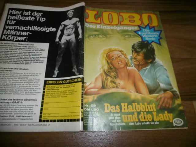 LOBO der EINZELGÄNGER # 29 -- das HALBBLUT und die LADY // 1. Aufl. 1977