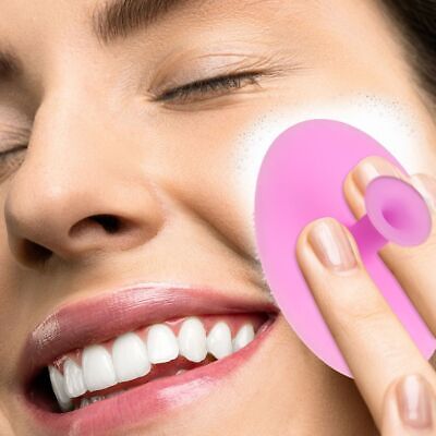 Cepillo facial exfoliante de silicona Almohadilla limpiadora de masaje facial