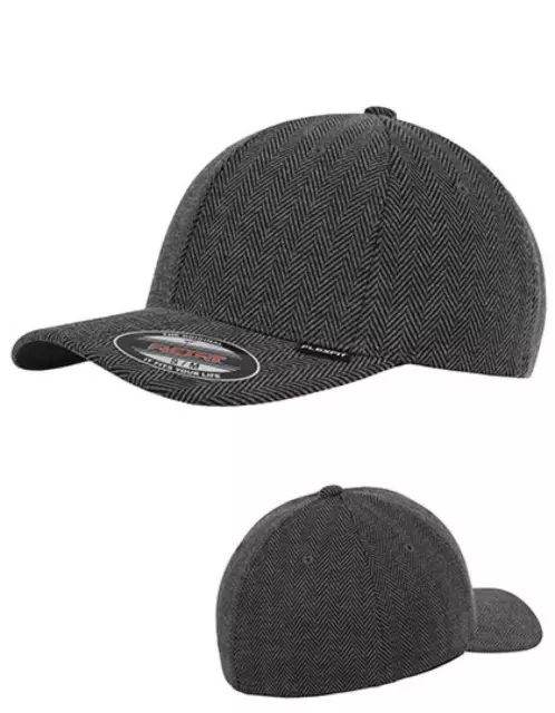 Heringbone Melange Flexfit Cap / Kappe / Mütze | FLEXFIT