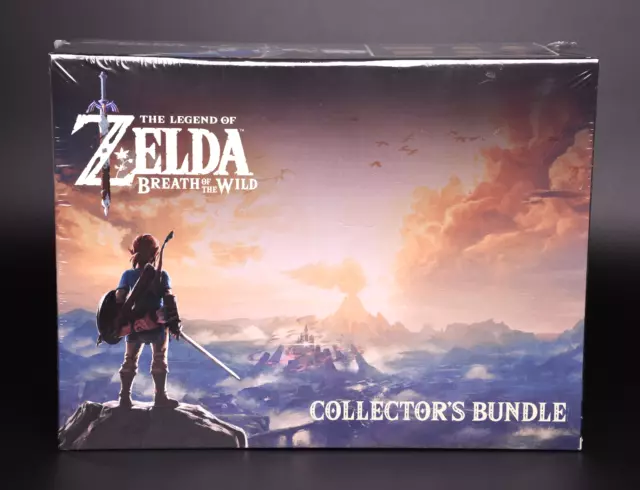 Legend of Zelda Breath Of The Wild Collector's Bundle CultureFly New Sealed