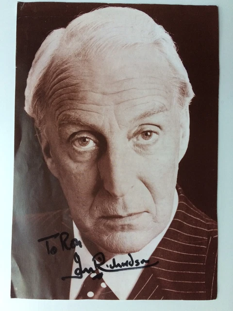 Ian Richardson - From Hell - Brazil - Original Hand Signed Autograph