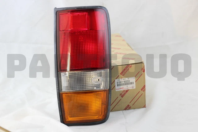 8156160253 Genuine Toyota LENS, REAR COMBINATION LAMP, LH 81561-60253 OEM