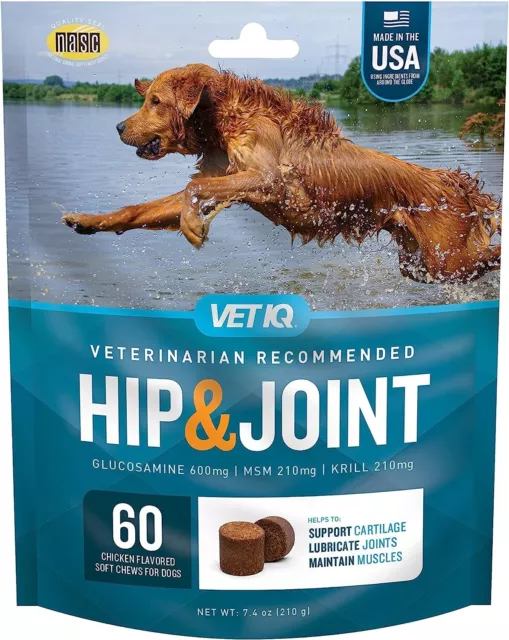 Maximum Strength Hip And Joint Supplement For Dogs - Chicken Flavored Soft Chews