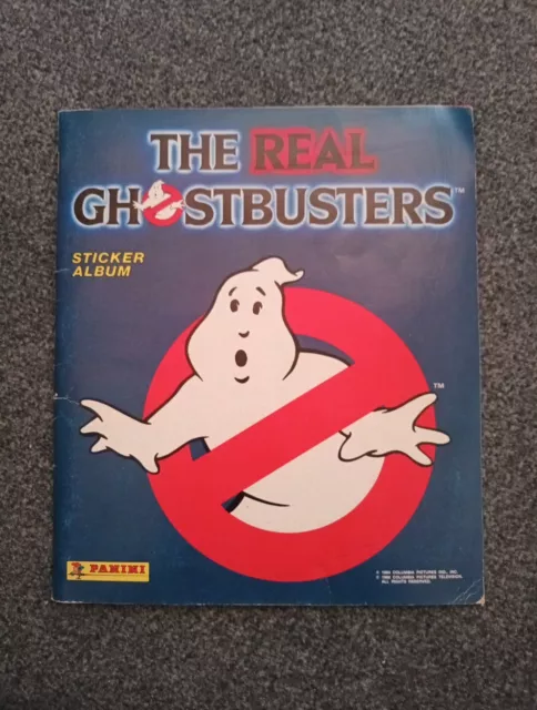 Vintage The Real Ghostbusters Sticker Album 1988 (Complete All 240 Stickers)