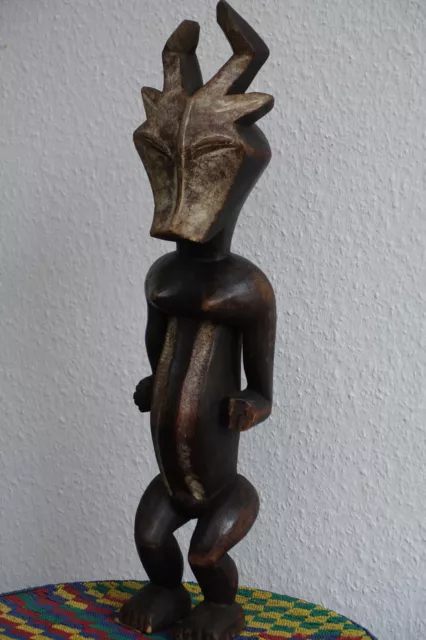 Afrikanische Stammeskunst Figur der Kwele Kongo Gabun