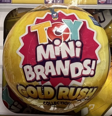mini brands gold rush ball