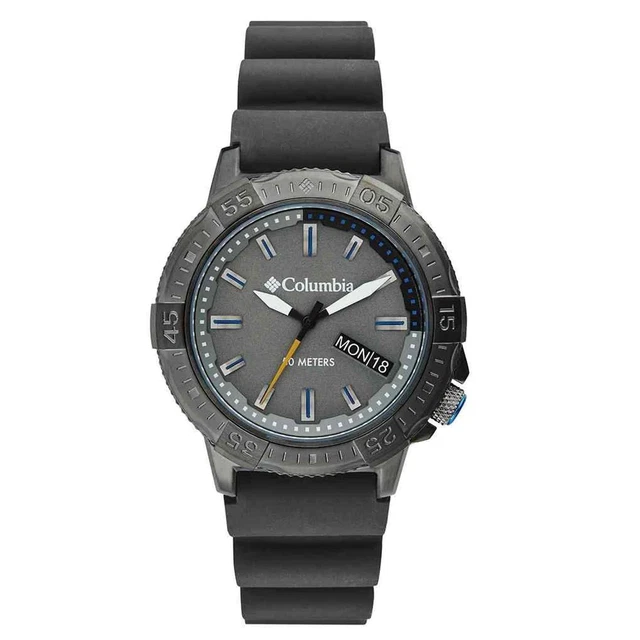 Columbia CSC03-003 da Uomo Picco Controllo Grigio Silicone Polso