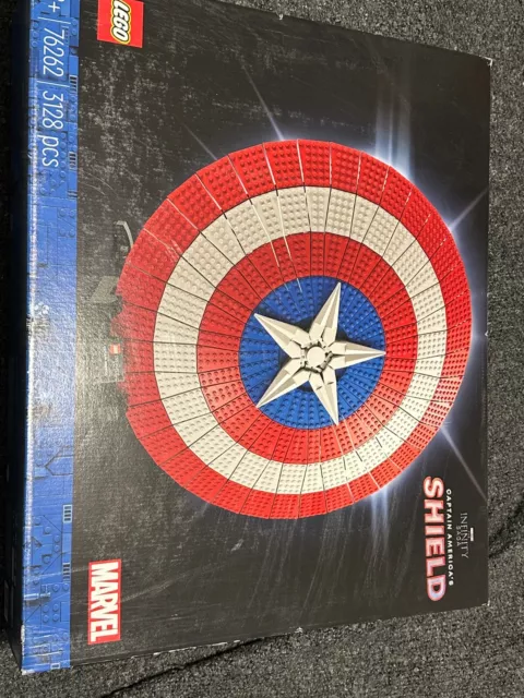 LEGO Marvel 76262 Captain America's Shield Avengers Set