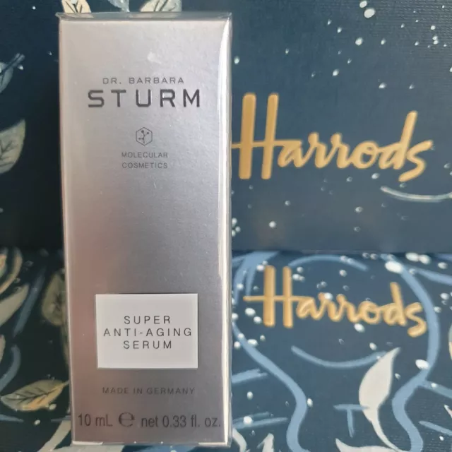 Dr Barbara Sturm Super Anti-age Serum 10ml Scellé Gratuit Harrods Pochette