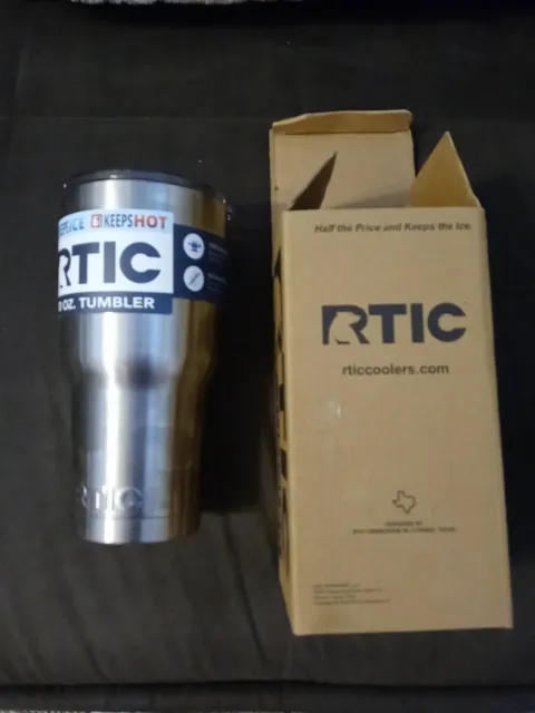 Rtic 30 Oz. Double Wall Insulated Tumbler - Stainless