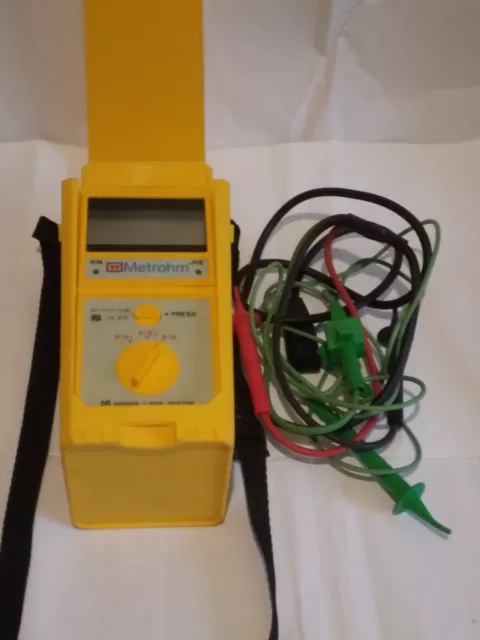 Metrohm 16L Series 16 Tester loop PSC Line/Earth con custodia