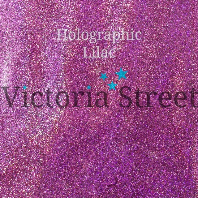 Victoria Street Glitter - Holographic Lilac - Fine 0.008" / 0.2mm Purple
