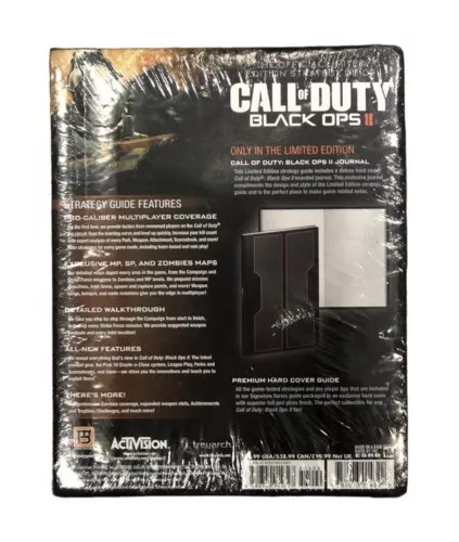 Nuovo e sigillato - Guida strategica ufficiale Call of Duty Black Ops II Ltd Edtn - 2012