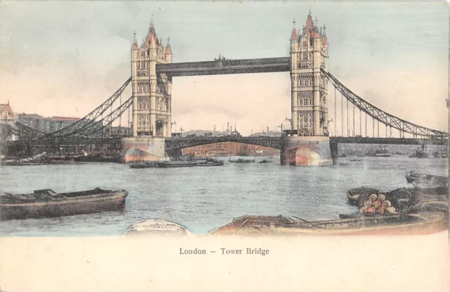 Cpa Angleterre London Tower Bridge