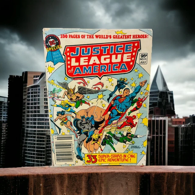 DC Special Blue Ribbon Digest Vol. 2 #11 July 1981 FN- Justice League Good