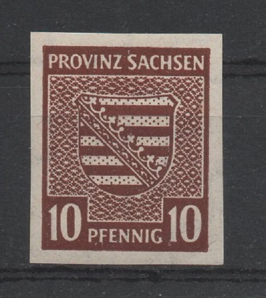 SBZ  Provinz Sachsen  72   Provinzwappen postfrisch