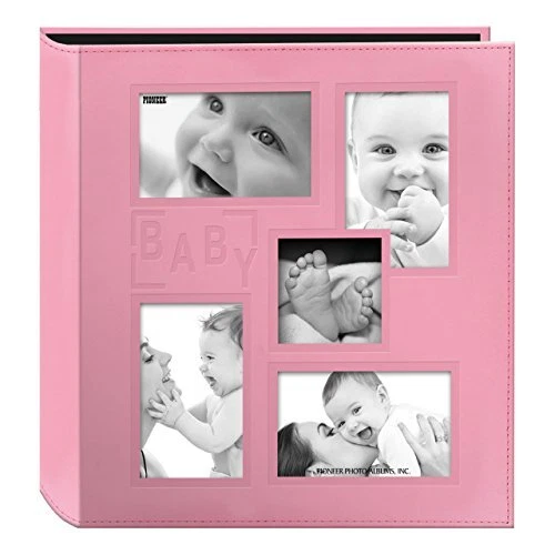 Pioneer Photo Albums 5Col-240B Pink Photo Album