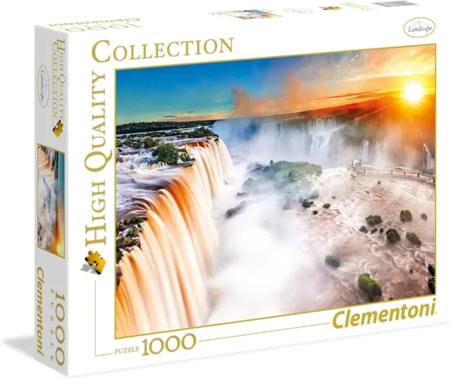 Clementoni 39482 39482-High Quality Collection Puzzle-Flowers in Paris-1000  Pieces, Multi-Coloured : : Toys