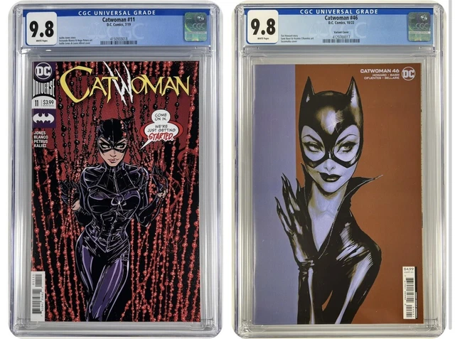 Catwoman (2018) # 11 And 46 Sozomaika Variant - 2 Slab CGC 9.8 Comics
