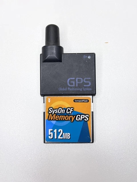 CF 512MB Memory GPS Syson VGC