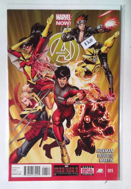 Avengers #11 Marvel Comics (2013) NM- 5th Series 1st Print Comic Book