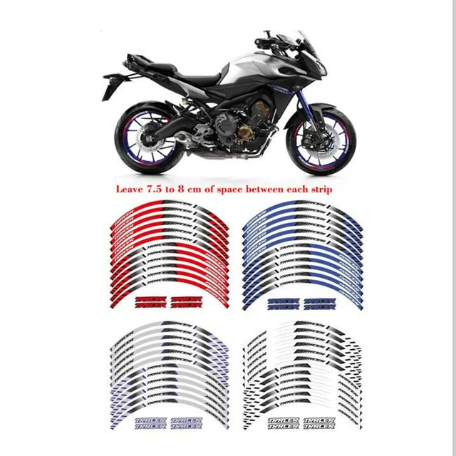 Stripe Stickers for S 1000R Motorcycle Wheel Decals