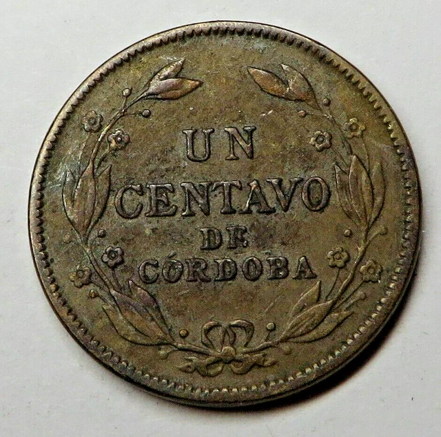 Nicaragua Centavo 1938 Bronze KM#11