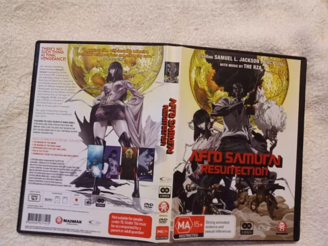 Afro Samurai: Resurrection (TV) (2009)  Samurai, Afro samurai, Comic book  cover