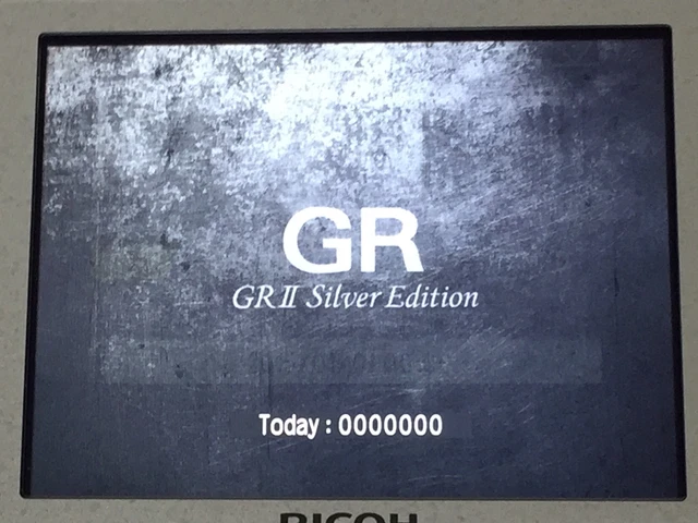 Limited to 3,200 units! [MINT in Box ] RICOH GR II Silver Edition 16.2MP Japan 2