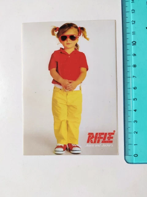 Autocollant Adhésif Rifle Jeans Femmes Western Sticker 80S