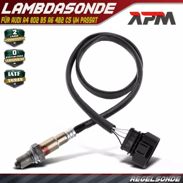 Sonde Lambda Règle-sonde En Cat. pour Audi A4 8D2 B5 A6 4B2 C5 VW Passat 3B2 3B5