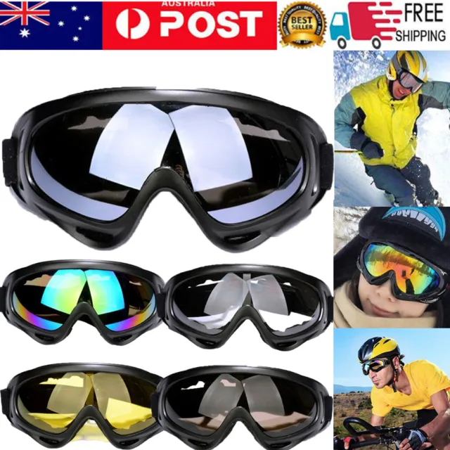 Anti-fog/UV For Adult Wind Dust Jet Ski Snow Snowboard Surfing Goggles Sunglass