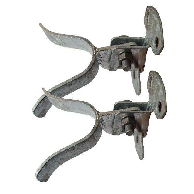 Safe Galvanized Chain Link Gate Fork Latch Weatherproof and Durable