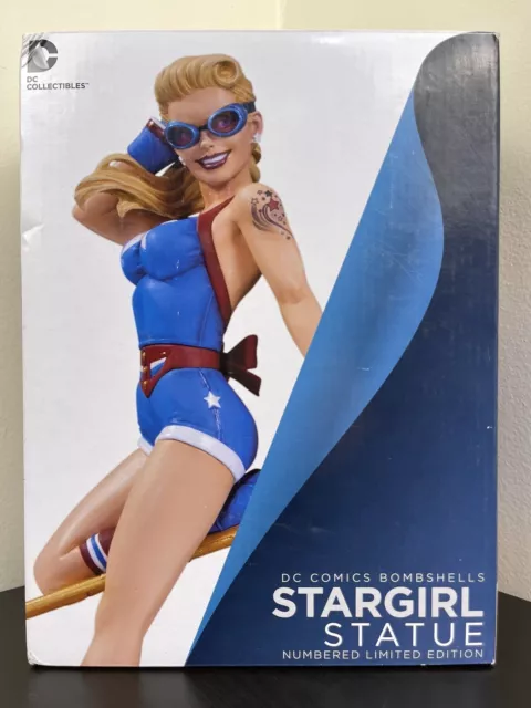 DC Bombshells Stargirl Statue -Limited Ed #354/5200 *MISSING BASE*