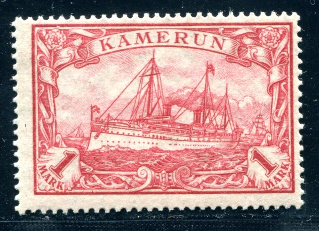 DEUTSCHE KOLONIEN KAMERUN 1897 2II A ** POSTFRISCH gute VARIANTE 450€(Z4147