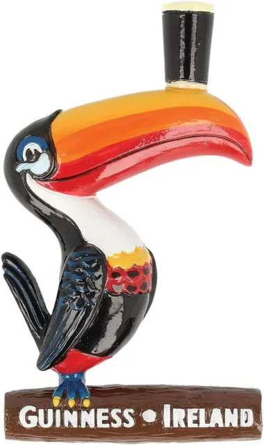 Guinness 3D Toucan Resin Magnet - Gilroy Official Merchandise - Fathers Day Gift