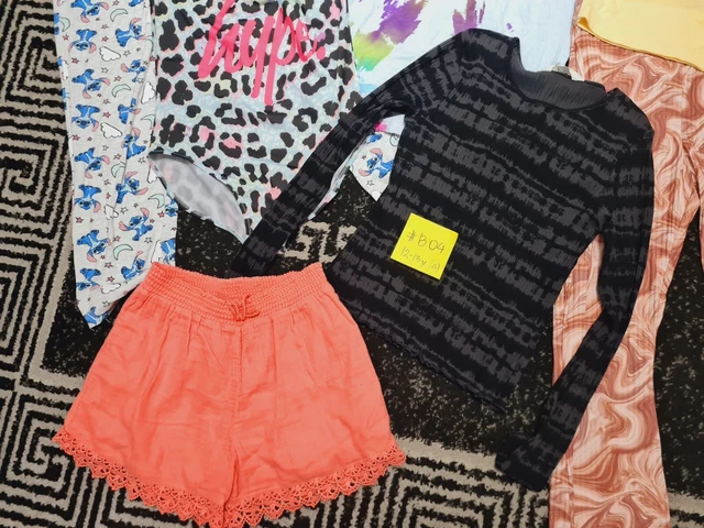 #B04 Enorme pacchetto di vestiti per ragazze 12-13 anni NEXT GEORGE HYPE DISNEY NUOVO LOOK 5