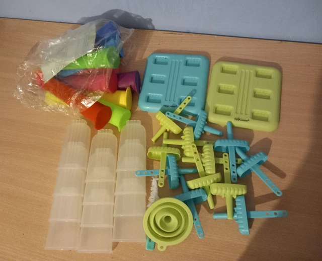 Stampi Per Ghiaccioli HelpCuisine - 6 Pezzi In Plastica Senza BPA, Con Bastoncini E Imbuto, Per Gelati Fatti In Casa - Foto 6