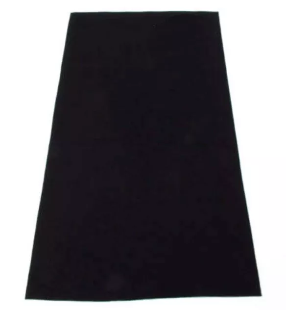 Hainsworth Pool Table Plain Racking Cloth (Black, Thick)