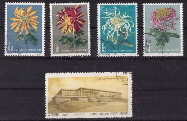 Briefmarken Lot gestempelt Asien - Japan - Korea - China