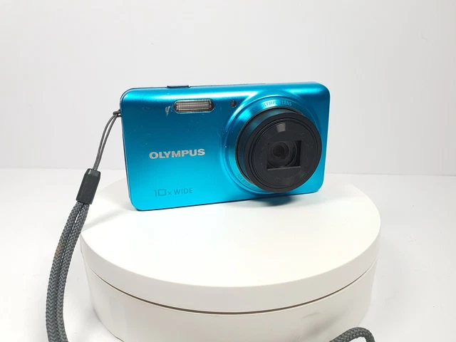 Olympus Stylus VH-520 14MP Digital Camera RARE - Blue -