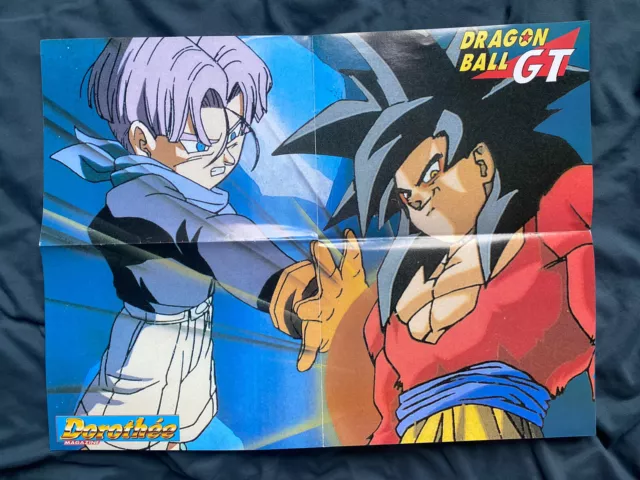 Dragon Ball GT Vegeta Goku Gogeta SSJ4 Omega Shenron W/Logo Poster  18inx12in