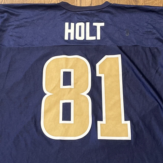 Los Angeles Rams Holt replica jersey mens size large blue