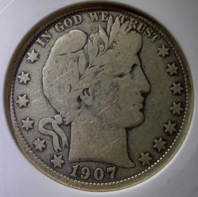 1907 O Barber Half Dollar (VG10-ANACS)