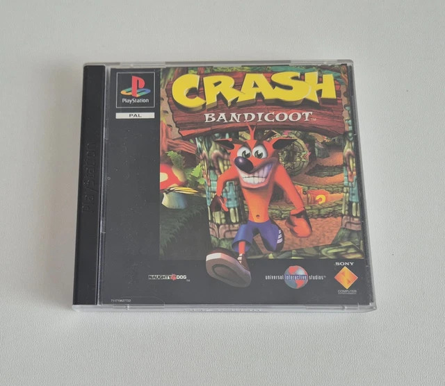 Crash bandicoot 1 ps1 d'occasion - Jeux vidéo